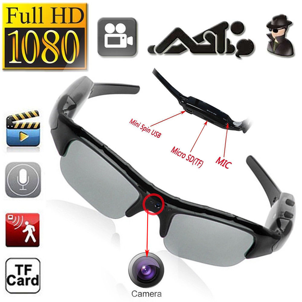 full hd 1080p spy camera glasses eyewear