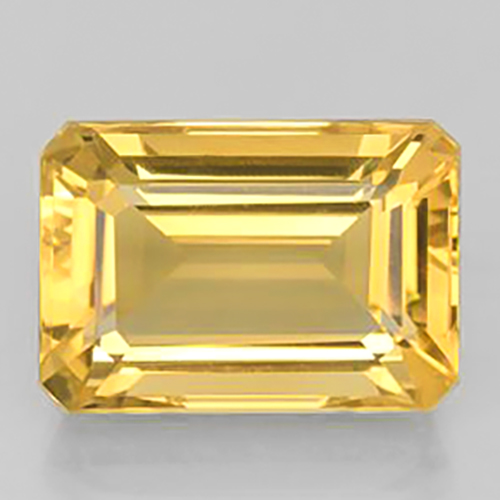 1.95 CT OCTAGON CUT CITRINE LOOSE GEMSTONE Item