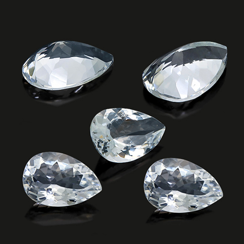 1.56 CT AQUAMARINE CLEAR WATER BLUE LOOSE GEMSTONE