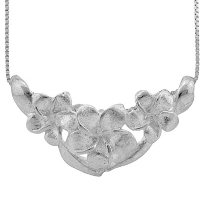 SPECTACULAR PLATINUM OVER 0.925 STERLING SILVER PENDANT