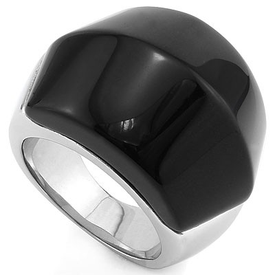 SPECTACULAR HEAVY STAINLESS STEEL RING