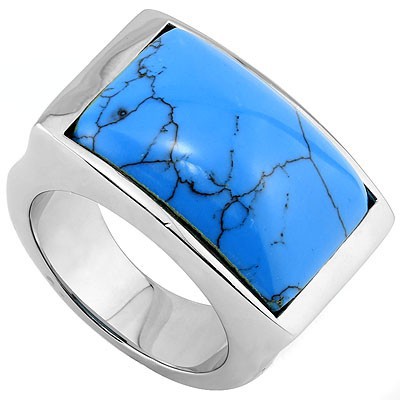SPECTACULAR HEAVY STAINLESS STEEL RING
