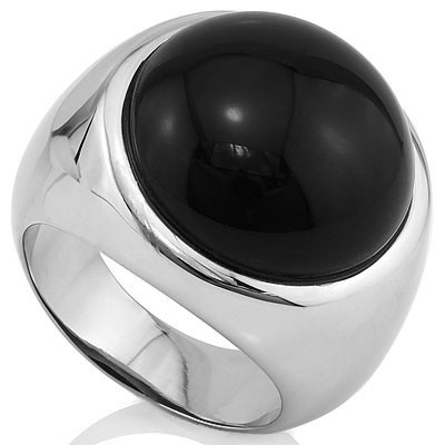 SPECTACULAR HEAVY STAINLESS STEEL RING