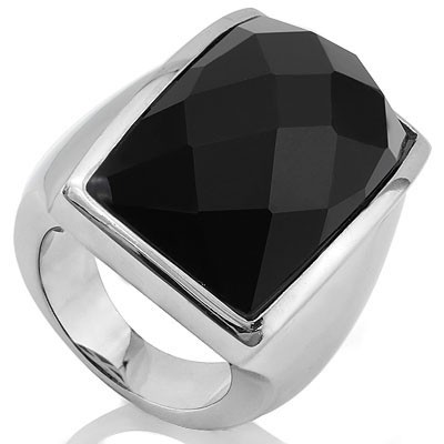 ALLURING HEAVY STAINLESS STEEL RING