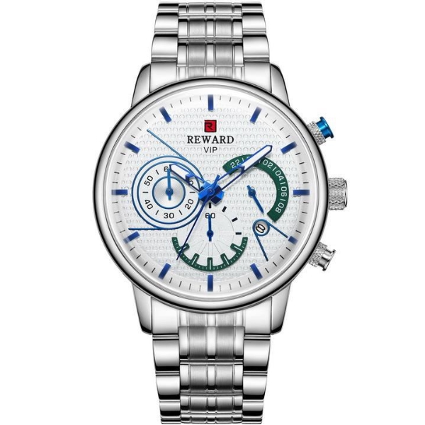 CLASSIC CHRONOGRAPH 18K GOLDPLATED WATER RESISTANT