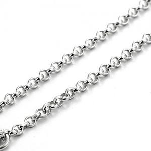 GLAMOROUS ! 16 INCHES 2MM 925 STERLING SILVER ROLO CHAIN