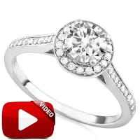 LIMITED ITEM ! 1.05 CT GENUINE DIAMOND SOLITAIRE 10KT SOLID GOLD ENGAGEMENT RING