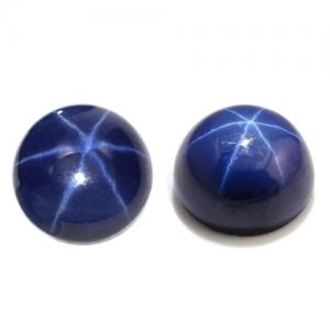 2.8 CT STAR SAPPHIRE DEEP NAVY BLUE WITH STAR SHADOW LOOSE GEMSTONE LOT