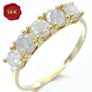 ADORABLE ! 1.20 CT GENUINE DIAMOND 14KT SOLID GOLD ENGAGEMENT RING