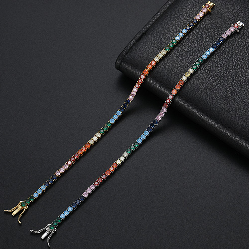 JP542 - German silver bracelet with coral stone main image 0
