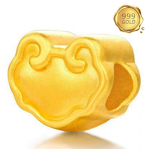 AWESOME ! 999 PURE GOLD GOLD LUCKY CLOUDS 24KT SOLID GOLD CHARM