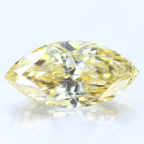 LIMITED ITEM ! 0.17 CT GENUINE SPARKLING LIGHT YELLOW DIAMOND MARQUISE CUT LOOSE