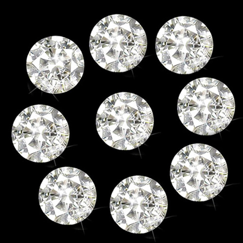 SPECTACULAR ! 1.00 CT GENUINE DIAMOND BRILLIANT CUT LOOSE LOT (9 PC)