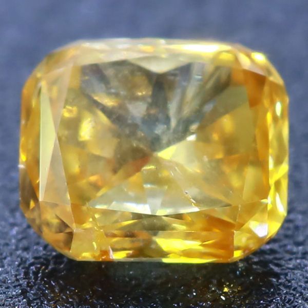 LIMITED ITEM ! 0.19 CT GENUINE GOLDEN YELLOW DIAMOND OCTAGON CUT LOOSE