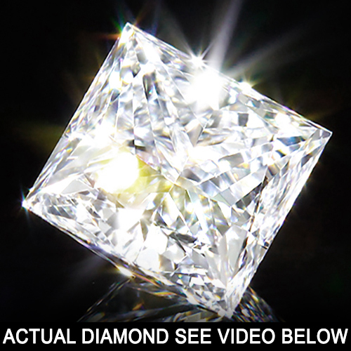 Jewelryroom.com - 1.00 CT GENUINE DIAMOND PRINCESS CUT LOOSE - Item