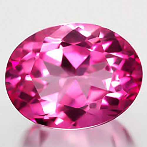 Jewelryroom.com - 6.11 CARAT IMPERIAL PINK TOPAZ (VS) AMAZING SPARKLING ...