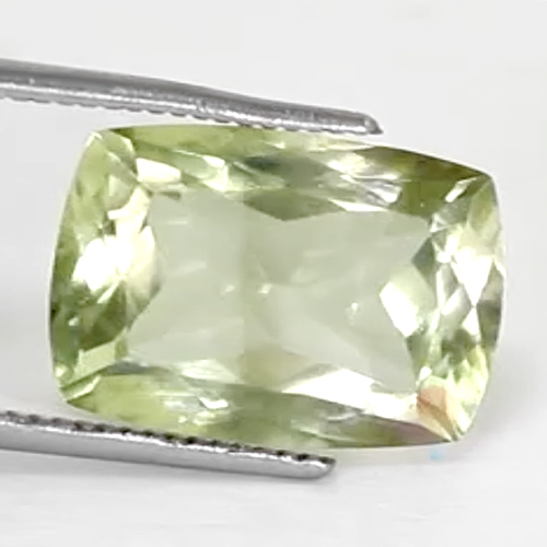 EXCELLENT ! 7.51 CT GREEN AMETHYST LIGHT GREEN TEA LOOSE GEMSTONE