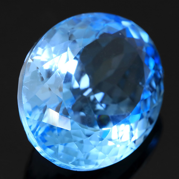 Jewelryroom.com - 23.01 CT SWISS TOPAZ (VS) SWISS BLUE LOOSE GEMSTONE ...
