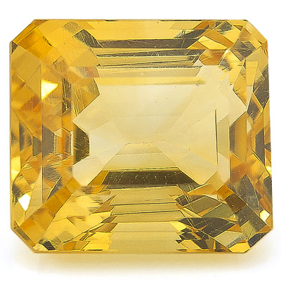EXQUISITE ! 7.66 CT CITRINE GOLDEN YELLOW GEMSTONE LOOSE