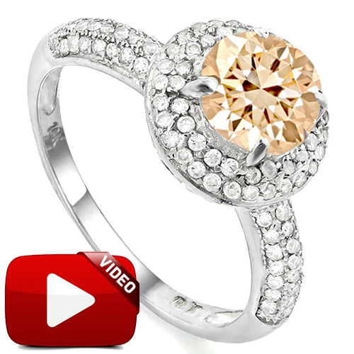 LIMITED ITEM ! 1.06 CT GENUINE DIAMOND SOLITAIRE 10KT SOLID GOLD ENGAGEMENT RING