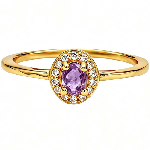 NEW! AMETHYST 925 STERLING SILVER RING