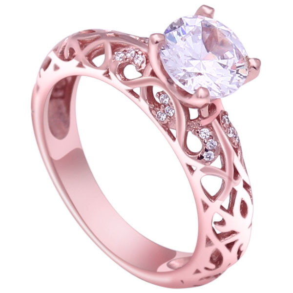 Jewelryroom.com - NEW! (TL223) ENGAGEMENT PURE 925 STERLING SILVER RING ...