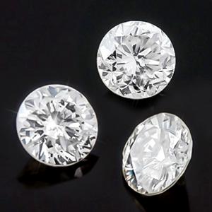 0.28 CT DIAMOND BRILLIANT CUT LOOSE LOT ( 3 PCS )