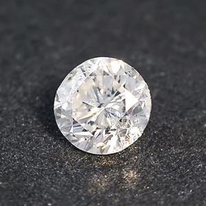 DAZZLING ! 3.4MM GENUINE DIAMOND BRILLIANT CUT LOOSE