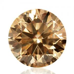 BRILLIANT ! 0.32 CT CHOCOLATE DIAMOND ROUND CUT LOOSE