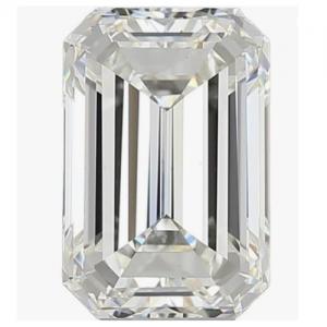 (CERTIFICATE REPORT) 1.00 CT DIAMOND MOISSANITE (VVS) EMERALD CUT LOOSE