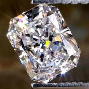 Guaranteed lowest price on Internet ! 1.00 ct. tw. Genuine Radiant Modified Cut Diamond (Lab-grown) - EX (IDeal Cut) F-G VVS-VS Loose Diamond-Tested Diamond with Tester