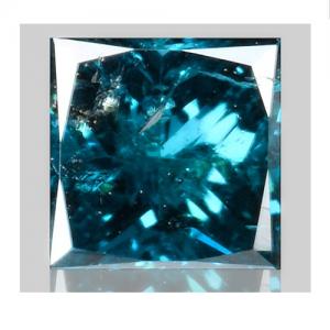 LIMITED ITEM ! 1.00 CT GENUINE BLUE DIAMOND SQUARE CUT LOOSE
