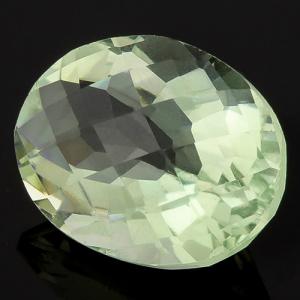 FOXY ! 5.02 CT GREEN AMETHYST LIGHT GREEN TEA OVAL CUT LOOSE GEMSTONE