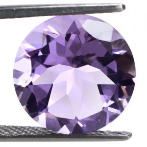 ELEGANT ! 5.14 CT PINK AMETHYST LIGHT MUAVE PINK ROUND CUT LOOSE GEMSTONE