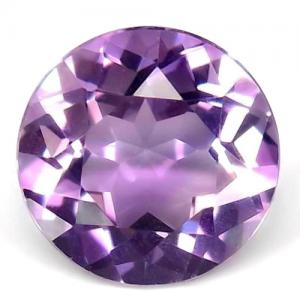 LUXURIANT ! 6.76 CT AMETHYST VIVID PURPLE ROUND CUT LOOSE GEMSTONE