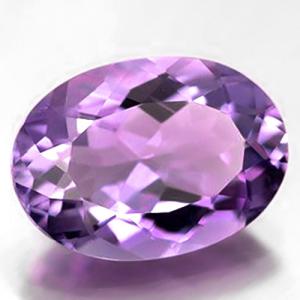 LOVELY ! 44.15 CT AMETHYST RICH DEEP PURPLE OVAL CUT LOOSE GEMSTONE