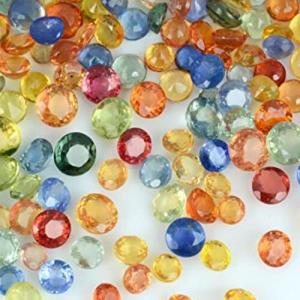 VS CLARITY ! 1.00 CT MULTI COLOR GEMSTONES LOT!! ROUND CUT 2.8 - 3.2mm