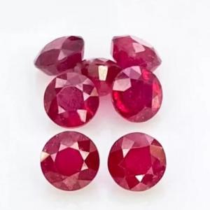 PRECIOUS ! 5.00 CT AFRICAN RUBY AMAZING SPARKLING LOOSE GEMSTONE LOT