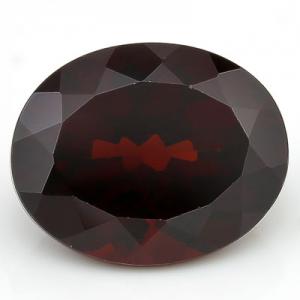 ADORABLE ! 3.5 CT GARNET PERSIAN RED OVAL CUT LOOSE GEMSTONE