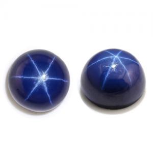 3.93 CT STAR SAPPHIRE DEEP NAVY BLUE WITH STAR SHADOW LOOSE GEMSTONE LOT