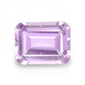 FANTASTIC ! 2.95 CT AMETHYST VIVID PURPLE EMERALD CUT LOOSE GEMSTONE