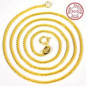 18 INCHES 45CM STERLING SILVER WHEAT CHAIN 925 STERLING SILVER NECKLACE