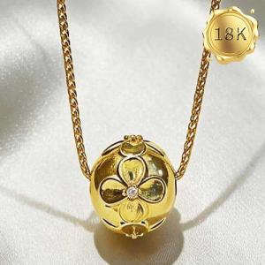 NEW! DIAMOND MOISSANITE 18KT SOLID GOLD FILLED PENDANT