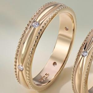 NEW! MENS RING WITH CREATED WHITE SAPPHIRE 18K ROSE GOLD PLATED 925 STERLING SILVER RING