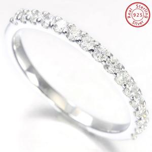 RING SIZE 8 ! LADIES 14K WHITE GOLD OVER SOLID STERLING SILVER 1/2 CT LAB GROWN DIAMOND ENGAGEMENT RING