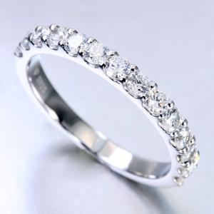 RING SIZE 8 ! LADIES 14K WHITE GOLD OVER SOLID STERLING SILVER 1.00 CT LAB GROWN DIAMOND ENGAGEMENT RING