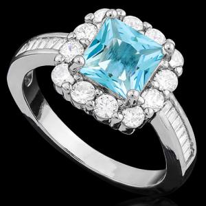 ADORABLE ! 18K GOLD PLATED GERMAN SILVER RING