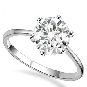 LIMITED ITEM ! 3/4 CARAT GENUINE DIAMOND SOLITAIRE 10KT SOLID GOLD ENGAGEMENT RING