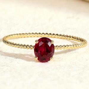 NEW!  CT GARNET 925 STERLING SILVER RING