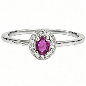 NEW! RUBY 925 STERLING SILVER RING